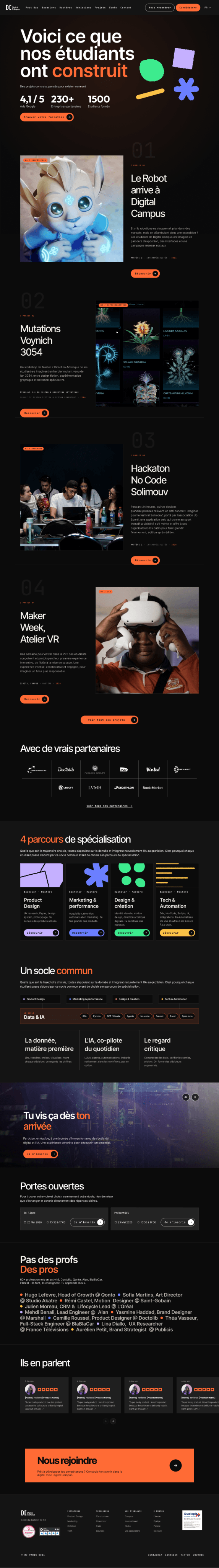 Site de Digital Campus